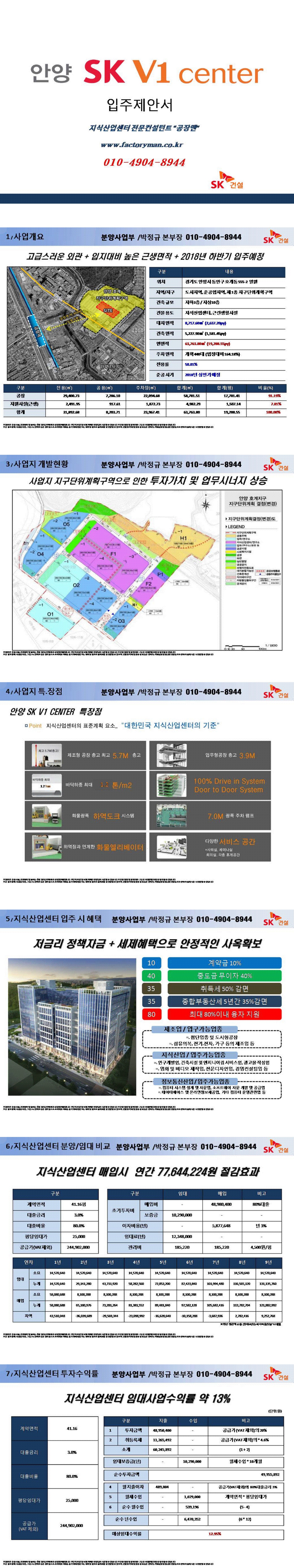 안양sk v1 센터 사업개요